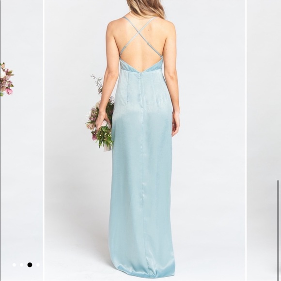 NWT show me your Mumu Forever Cowl Maxi dress Silver
Sage Sheen size XXL - Picture 8 of 16